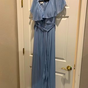 Azazie Blue Formal Dress
